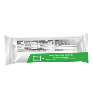 KETO BAR - CHOCOLATE COOKIE DOUGH - 12 COUNT