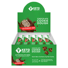 Load image into Gallery viewer, KETO BAR - CHOCOLATE COOKIE DOUGH - 12 COUNT