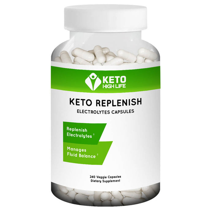 KETO REPLENISH - ELECTROLYTES CAPSULES - 240 COUNT