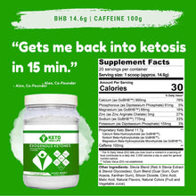 Load image into Gallery viewer, EXOGENOUS KETONES WITH ELECTROLYTES AND CAFFEINE MIXED BERRY