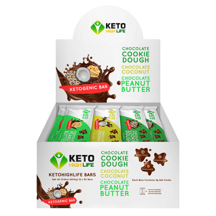 KETO BAR - VARIETY - 12 COUNT