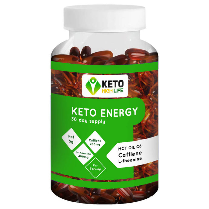 KETO ENERGY - MCT C8 SOFTGELS - 150 COUNT