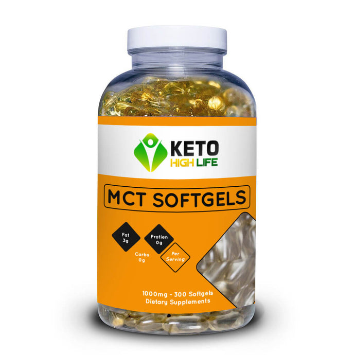 MCT OIL SOFTGELS - 300 COUNT
